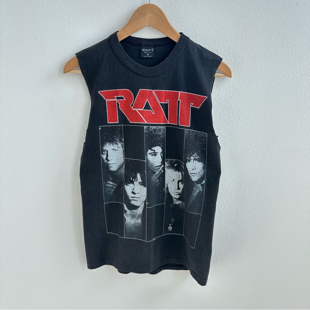 Ratt Original 80s Vintage T-Shirt - Gem